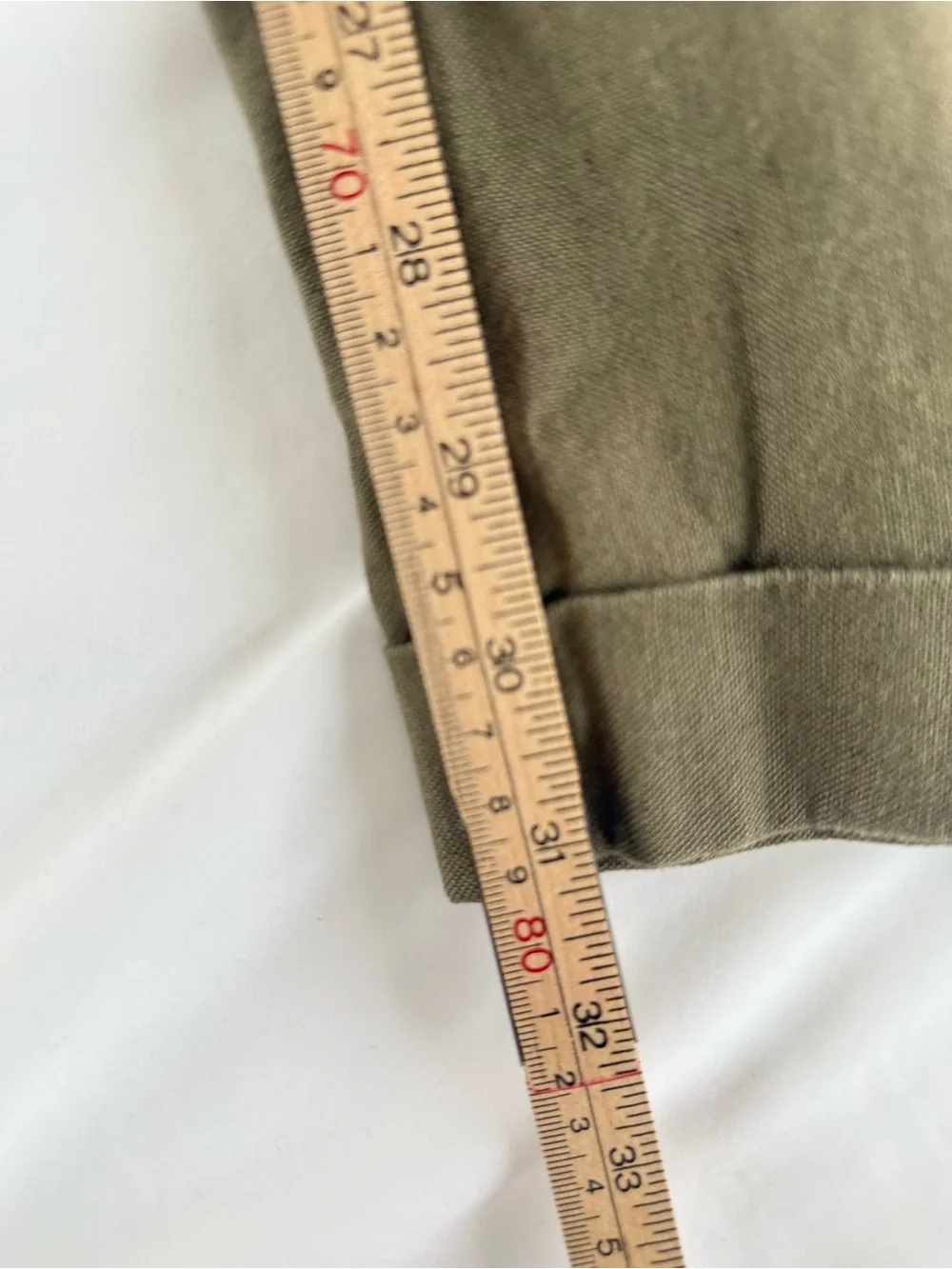 VTG Dockers Irish Linen Pants Mens 34x32 Olive Green Pleated Cuffed Beach Preppy
